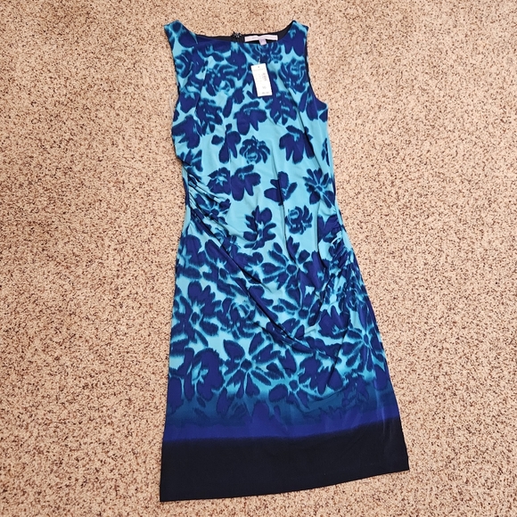 Floral Print A-Line Dress - Picture 3 of 6